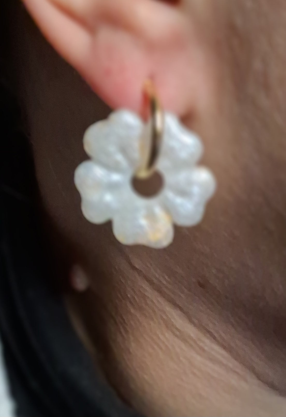 pampilles Fleur 5 pétales carrés