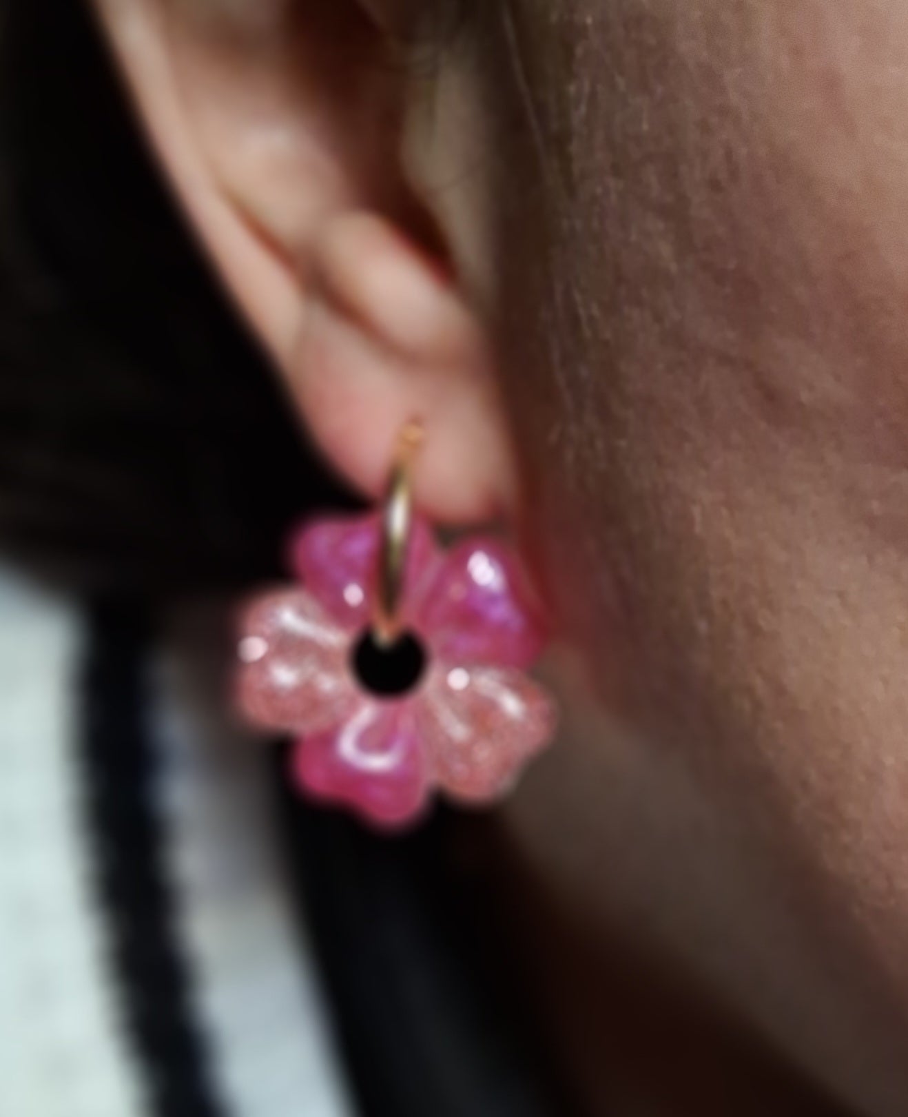 pampilles Fleur 5 pétales carrés