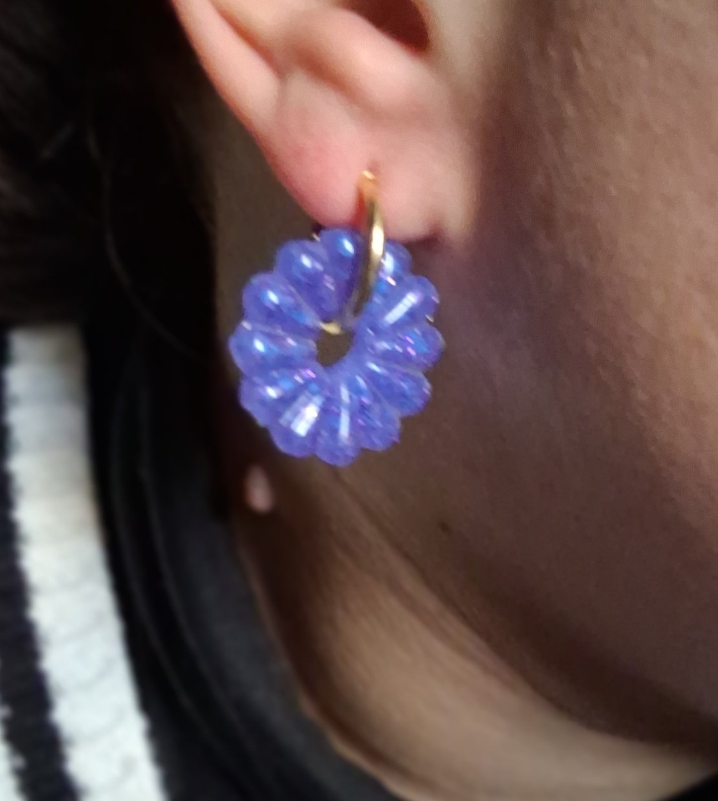 pampilles ronde avec trait