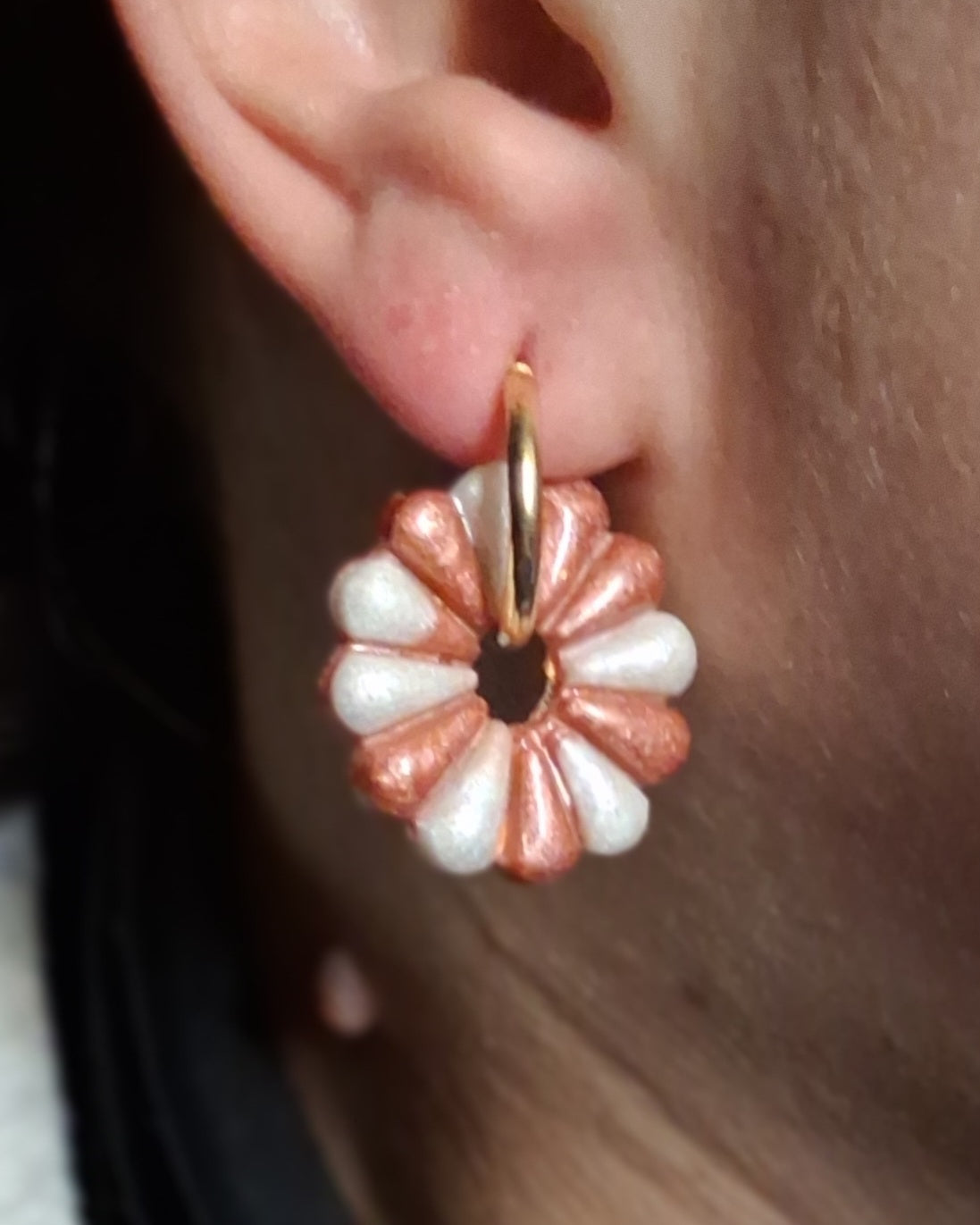 pampilles ronde avec trait