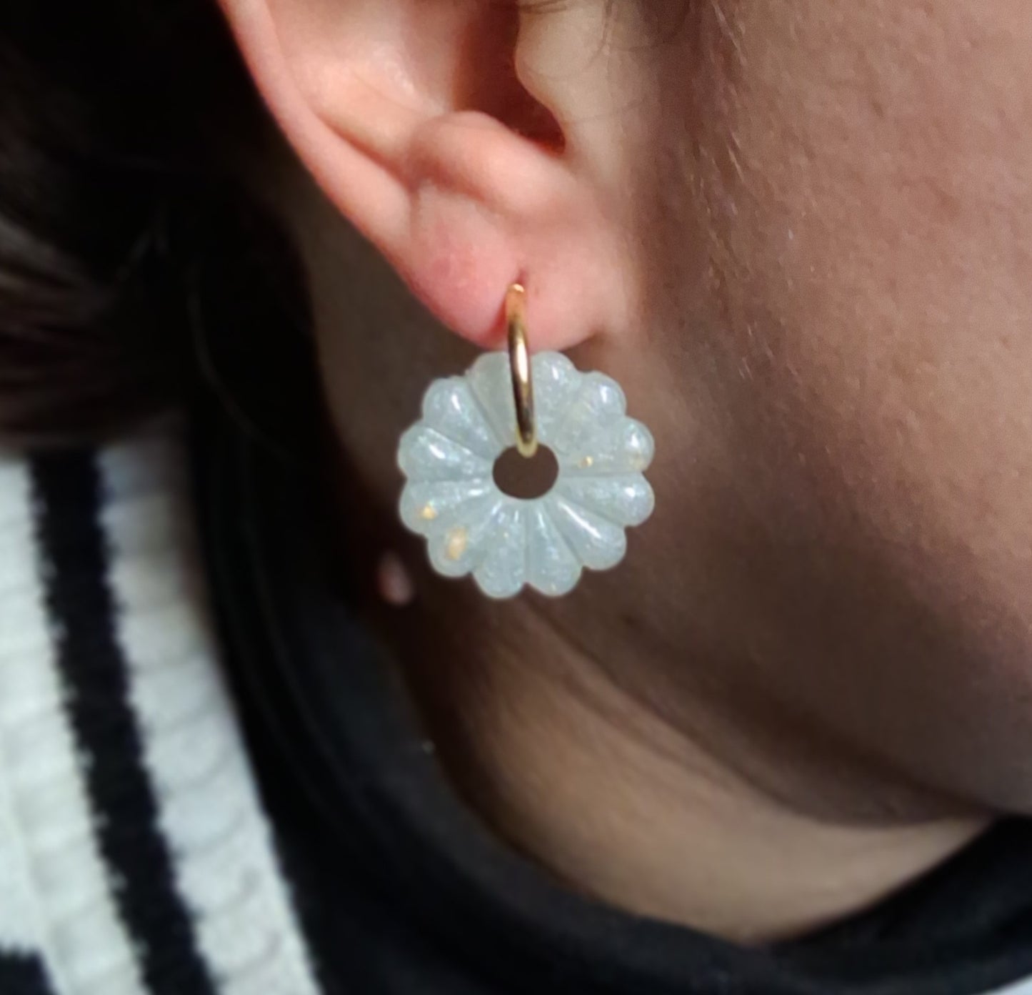 pampilles ronde avec trait