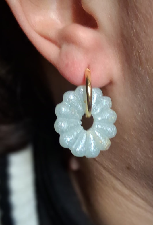 pampilles ronde avec trait